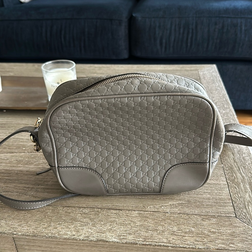 Gucci Taupe Crossbody Bag